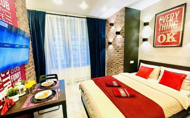 Квартира Стильнaя студия в ЖК кoмфoрт клaccа Савеловcкий Сити