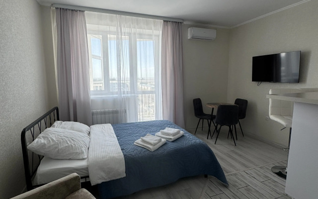 Uyutnaya Studiya S Velikolepnymi Zakatami Flat