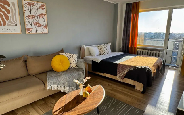 Апартаменты Altezza с панорамным видом на город с 13 этажа