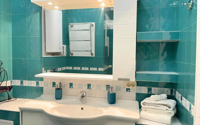 Квартира для большой семьи в курортной зоне Пятигорска с балконом и видом на гору Машук