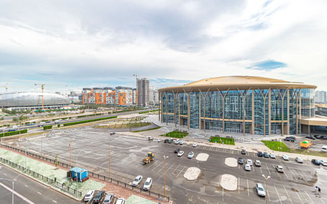 Yevrodvushka s Vidom na Barys Arena Apartments