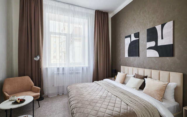 GM Tihaya i uyutnaya Trekhkomnatnaya na Krasnopresnenskoj naberezhnoj Apartments