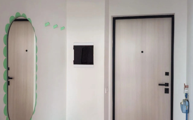 Квартира Яркая-зеленая студия