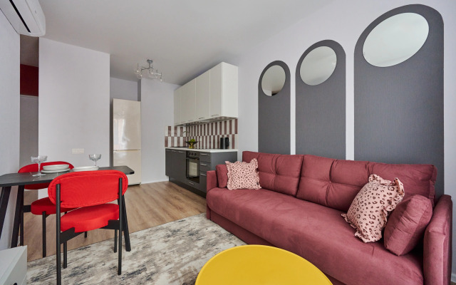 Квартира с дизайнерским ремонтом в новом ЖК