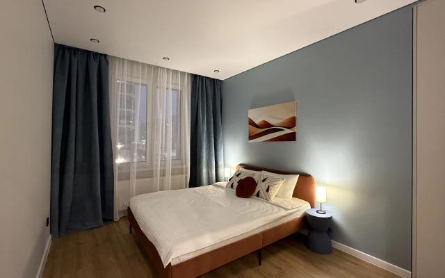 Квартира Современная однокомнатная в центре Тюмени