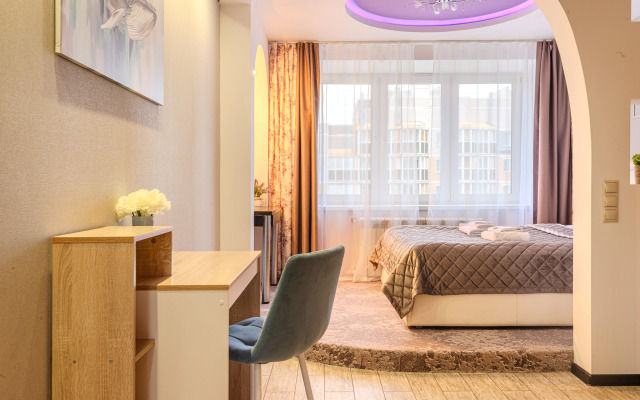 Квартира 1-к в тихом зеленом районе на Лукина 4 от RentAp, 4 сп.места