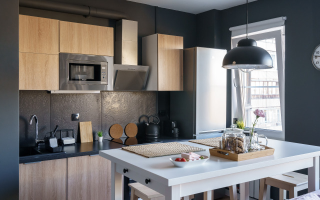 Апартаменты Nalichnaya 40k4 Scandi by Fanoteli