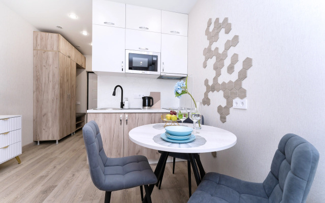 Квартира Студия с Балконом и Видом на Море