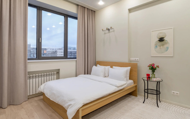 Квартира Светлая Студия в жк Loftec на Красносельской