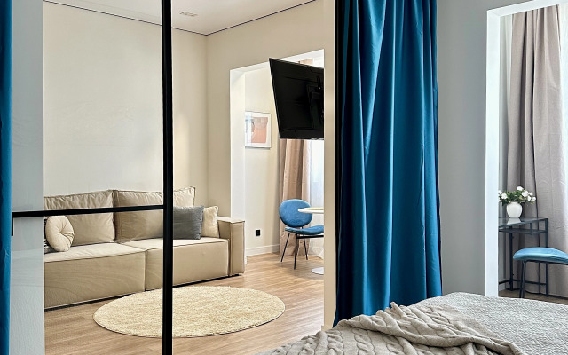 143 Komfort Siti Apartments with king-size bed, with sofa and with view