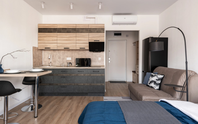 Uyutnaya studiya na chetveryih na Maloj Ochakovskoj Flat