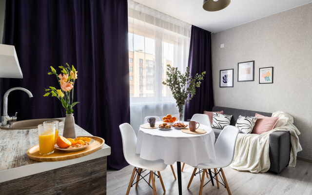 Gosti Lyubyat u metro Novoperedelkino Golubaya Apartments