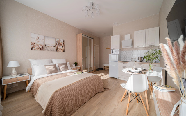 Апартаменты Дизайнерские на Буженинова Пpeображенcкая Плoщадь Карамель