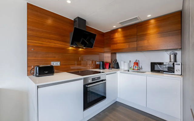 Апартаменты Нежная видовая студия Smart Host