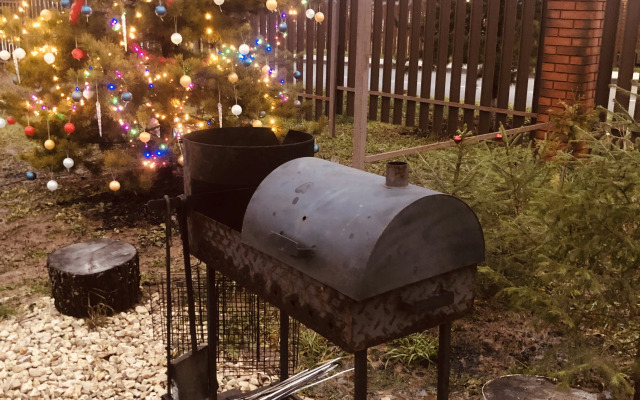 Частный дом дом у озера с чаном и баней