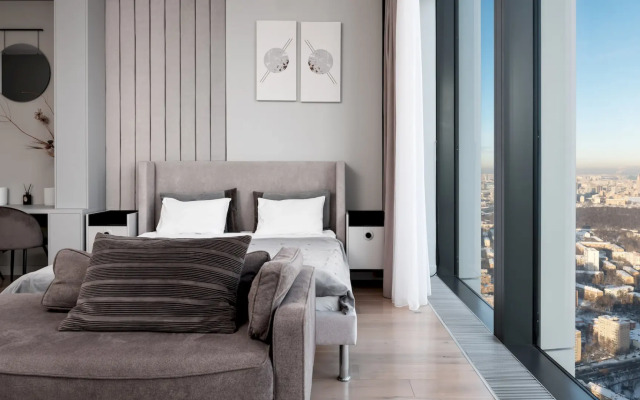 Апартаменты Москва Сити роскошная студия 51 этаж