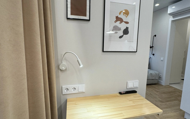 Квартира люкс однокомнатная с современным дизайном