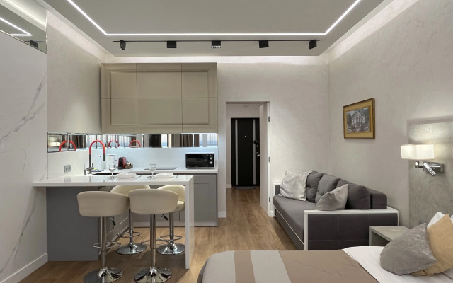 Апартаменты Акваделюкс у моря, с бассейном, СПА, пляжем N822