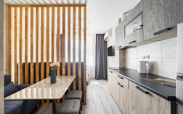 Uyutnaya studiya ryadom s plyazhem Flat