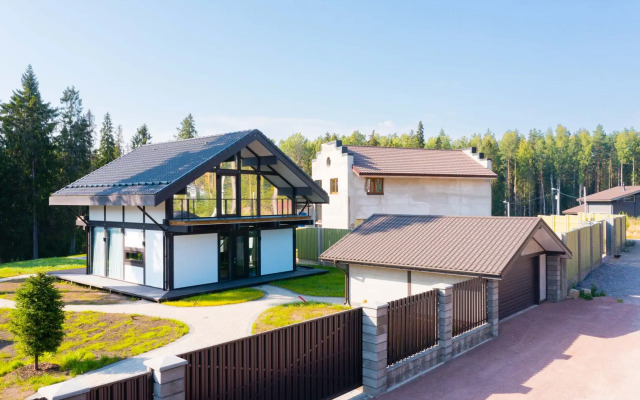 Гостевой Дом Дом с Панорамным Видом на Лес