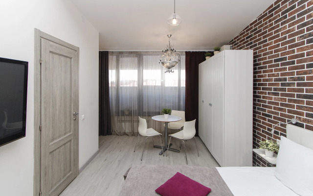 Апартаменты с двуспальной кроватью и кухонной зоной №5