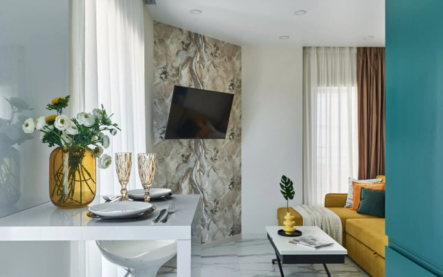Апартаменты Red Apartments Сосновый Бор апартамент Монстера
