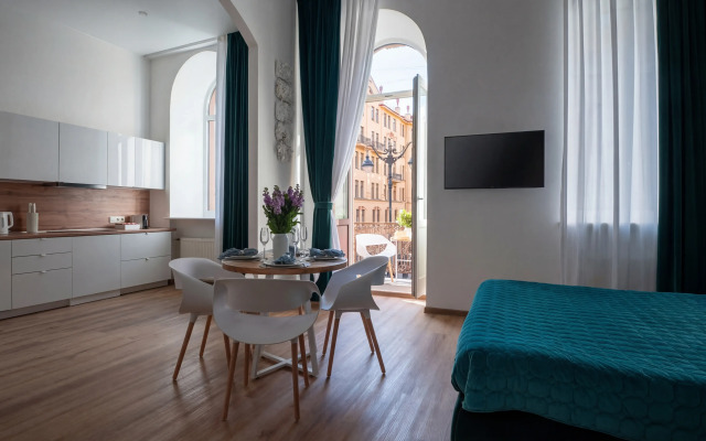 Апартаменты С балконом и бесплатной парковкой на Рубинштейна