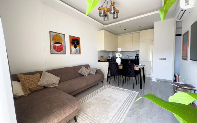 Апартаменты 1+1 Qoople Saga 26 у пляжа Клеопатра