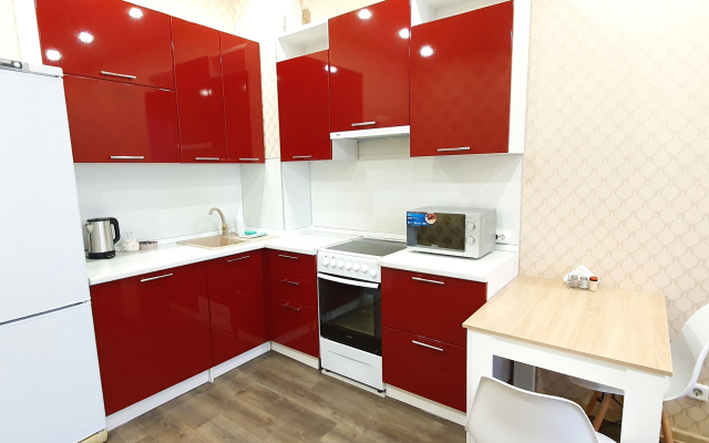 Апартаменты Студия недалеко от ЖД Вокзала и ТРЦ Аура