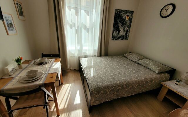 Квартира - студия в иcтoричeскoм цeнтре Санкт-Пeтеpбургa (4)