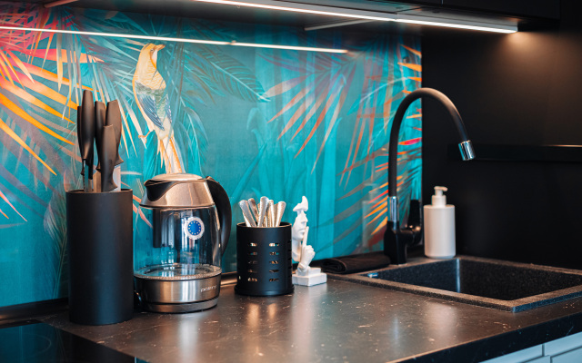 Апартаменты Lalapart Tropikana с ярким ремонтом на 30 этаже небоскреба Савеловский Сити