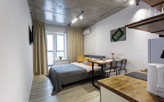 Апартаменты Студия Лофт на 24 этаже