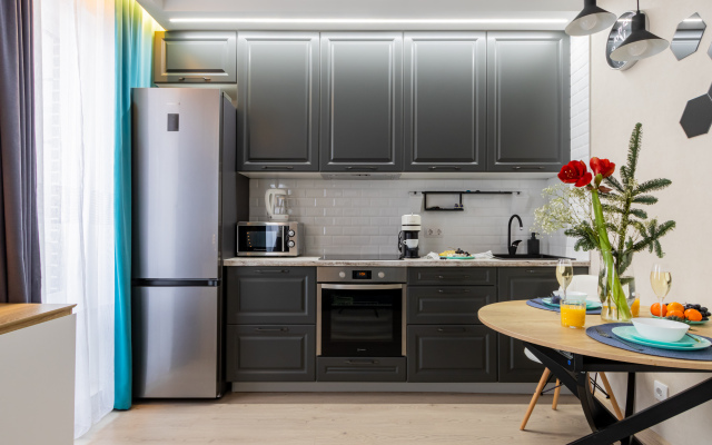 Квартира Дизайнерская студия с кондиционером (спортивный зал включен)