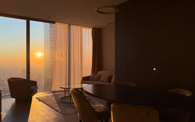 Апартаменты Москва Сити 75 этаж 2 комнаты