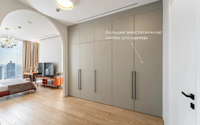 Апартаменты Москва Сити угловые 2х комнатные с шикарным видом 47 этаж