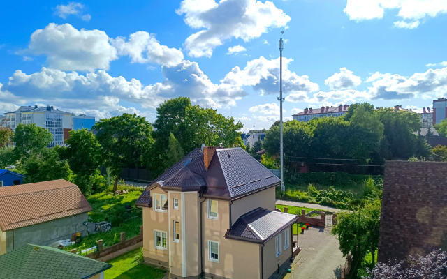 Апартаменты Рыба-Кит в современном комплексе на Яблоневой