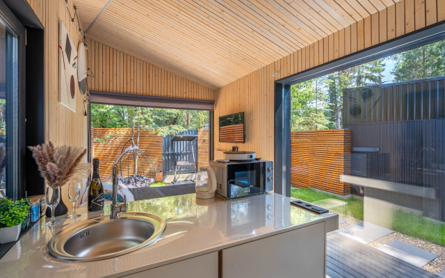 Частный дом Домик для двоих с сауной,купелью и мангальной зоной - фото 3