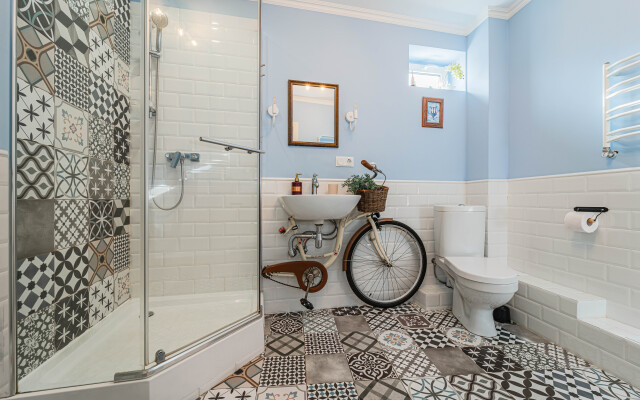 Апартаменты на пешеходной улице с 2-мя спальнями