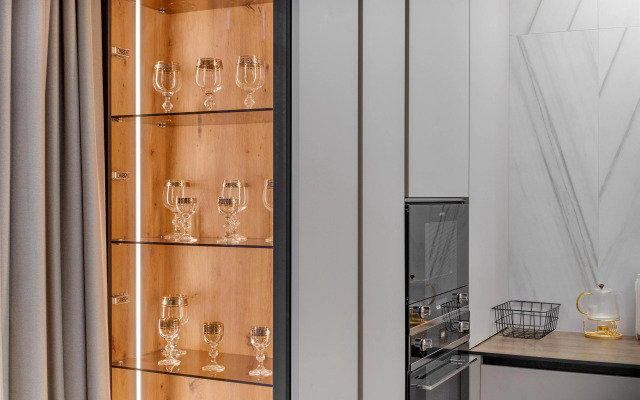 Апартаменты Juls Apart в элитном ЖК с большим балконом