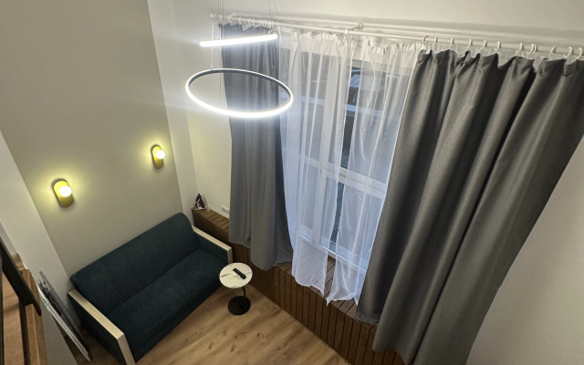 Апартаменты Двухуровневые апартаменты 39м2