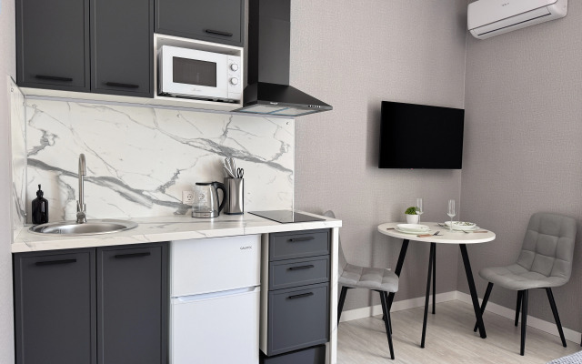 Studiya dlya dvoikh s balkonom ot Slavno Apartments