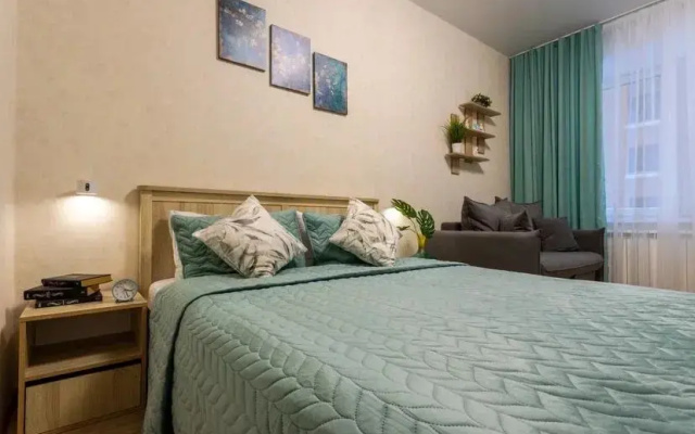 Apartamenty Favorite House v Uznom beregu s vidom na Enisej