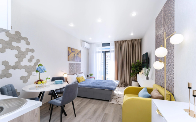 Квартира Студия с Балконом и Видом на Море