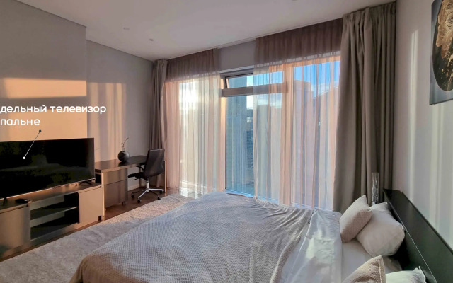 Апартаменты Москва Сити Liberty 54 этаж 2 комнаты