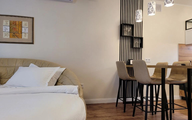 Квартира 1-комнатная с сауной и джакузи в ЖК Scandis