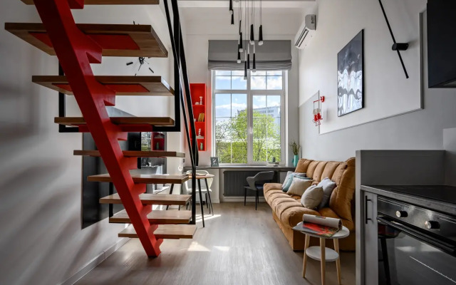 Apartments Queenstay Red Nyuans Na Voykovskoy