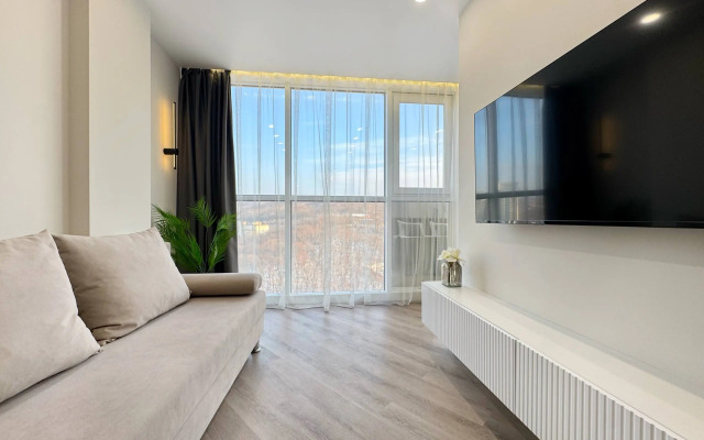 Квартира Солнечная с панорамной лоджией