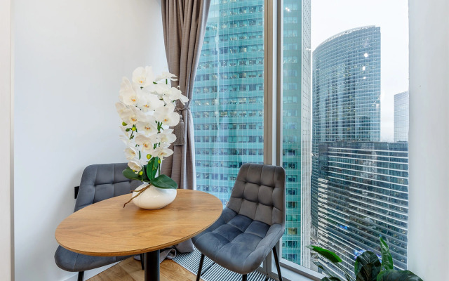 Апартаменты Атмосферная на 35м Этаже Москва-Сити