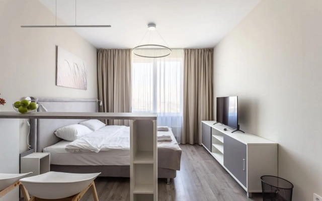 S Otlichnym Vidom Na Gorod Pryamo U Metro Apartments