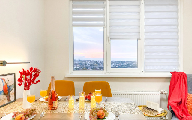 Апартаменты Счастье жить в новом доме с шикарным видом